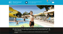 Desktop Screenshot of hotelcaravelmisano.it